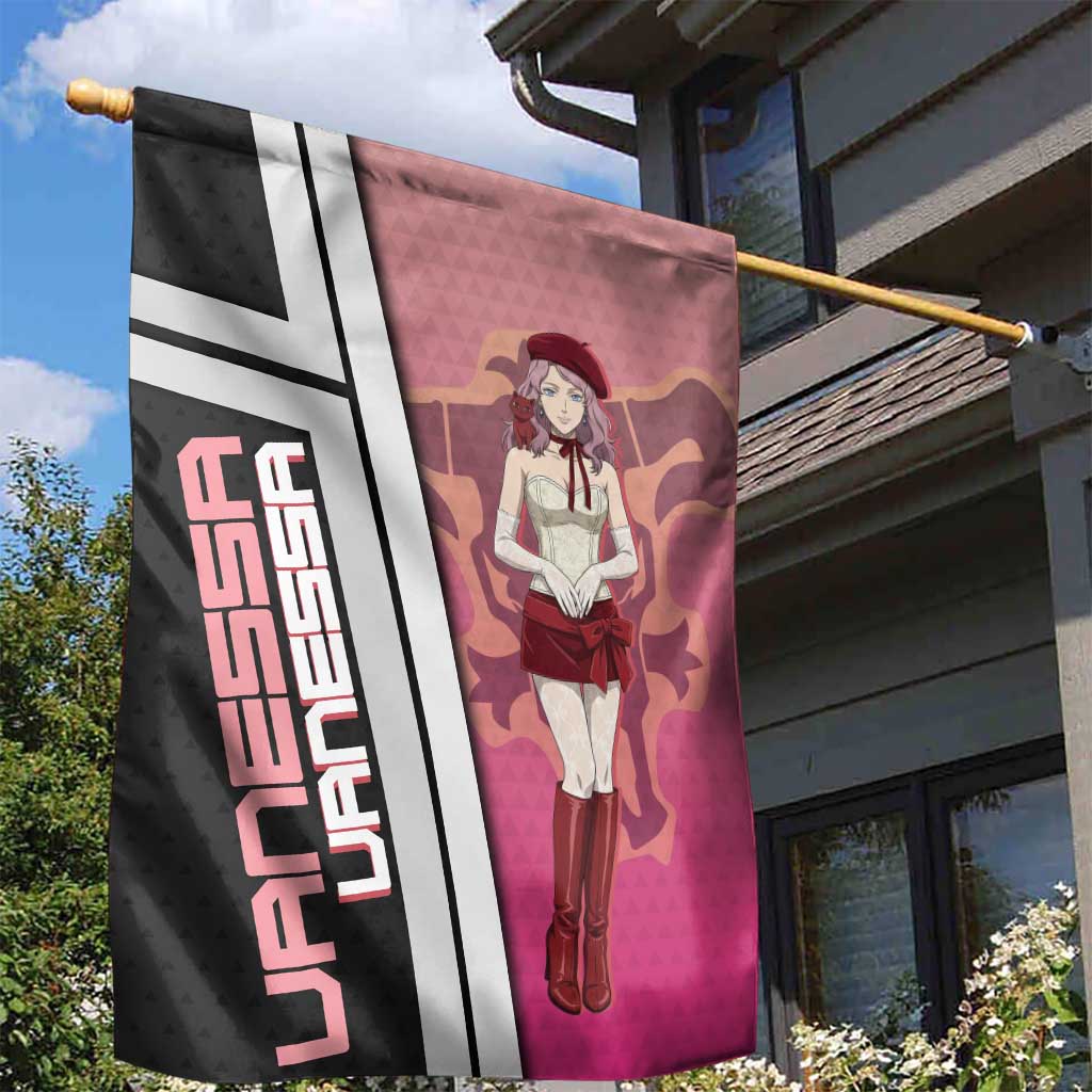 Black Clover Vanessa Enoteca Garden Flag Anime Illustration Style