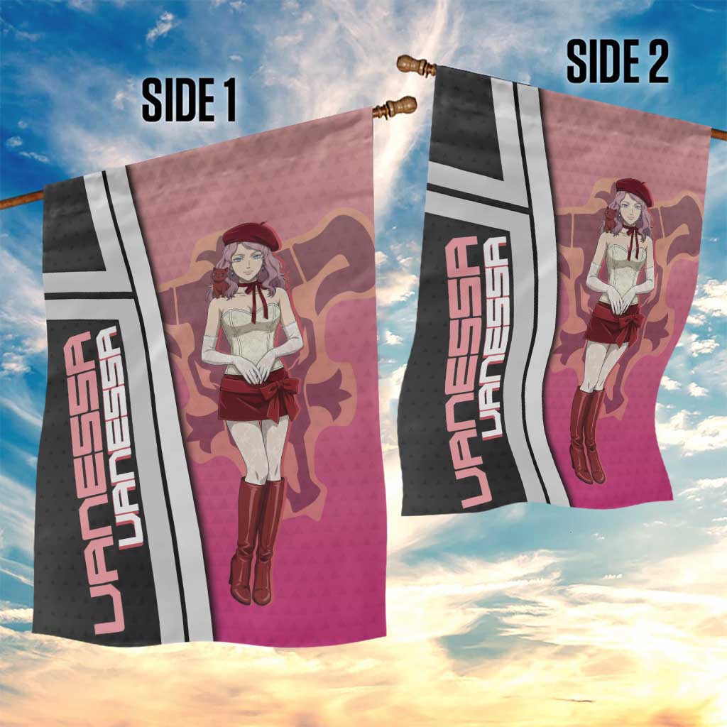 Black Clover Vanessa Enoteca Garden Flag Anime Illustration Style