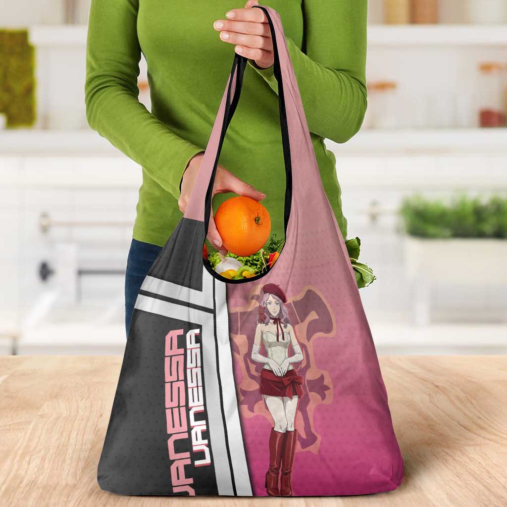 Black Clover Vanessa Enoteca Grocery Bag Anime Illustration Style