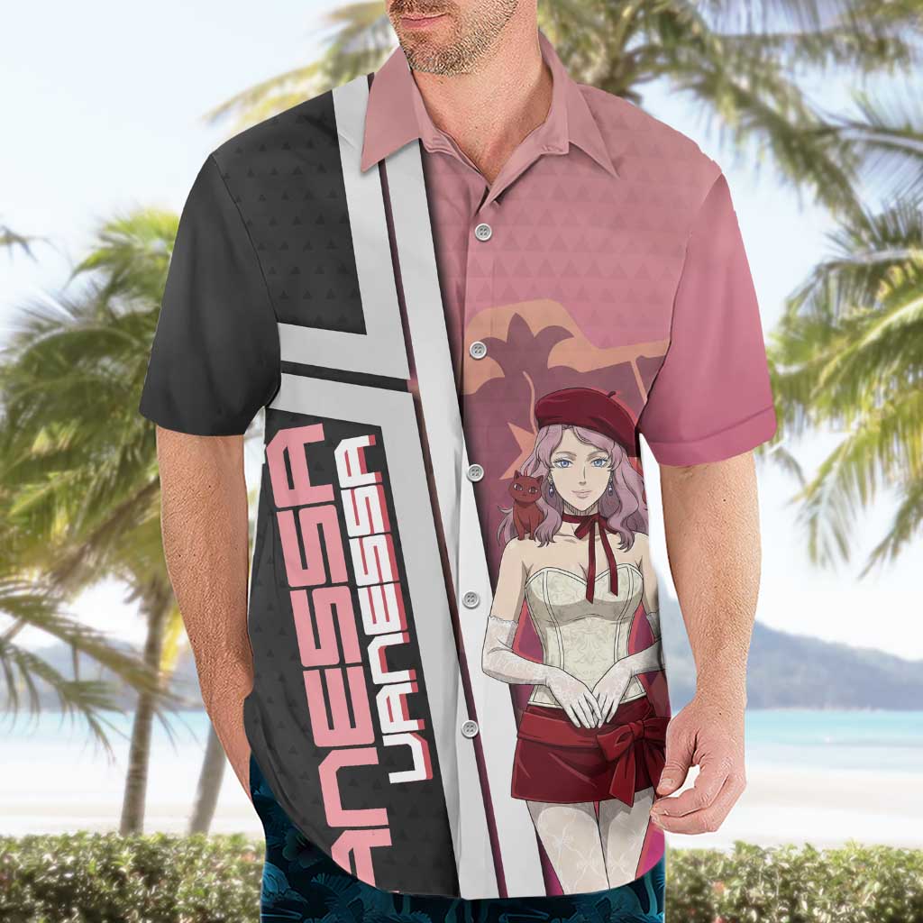 Black Clover Vanessa Enoteca Hawaiian Shirt Anime Illustration Style