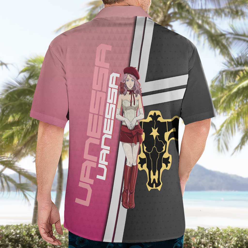 Black Clover Vanessa Enoteca Hawaiian Shirt Anime Illustration Style