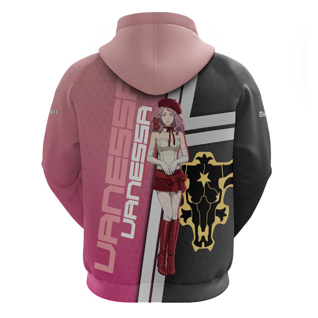 Black Clover Vanessa Enoteca Hoodie Anime Illustration Style