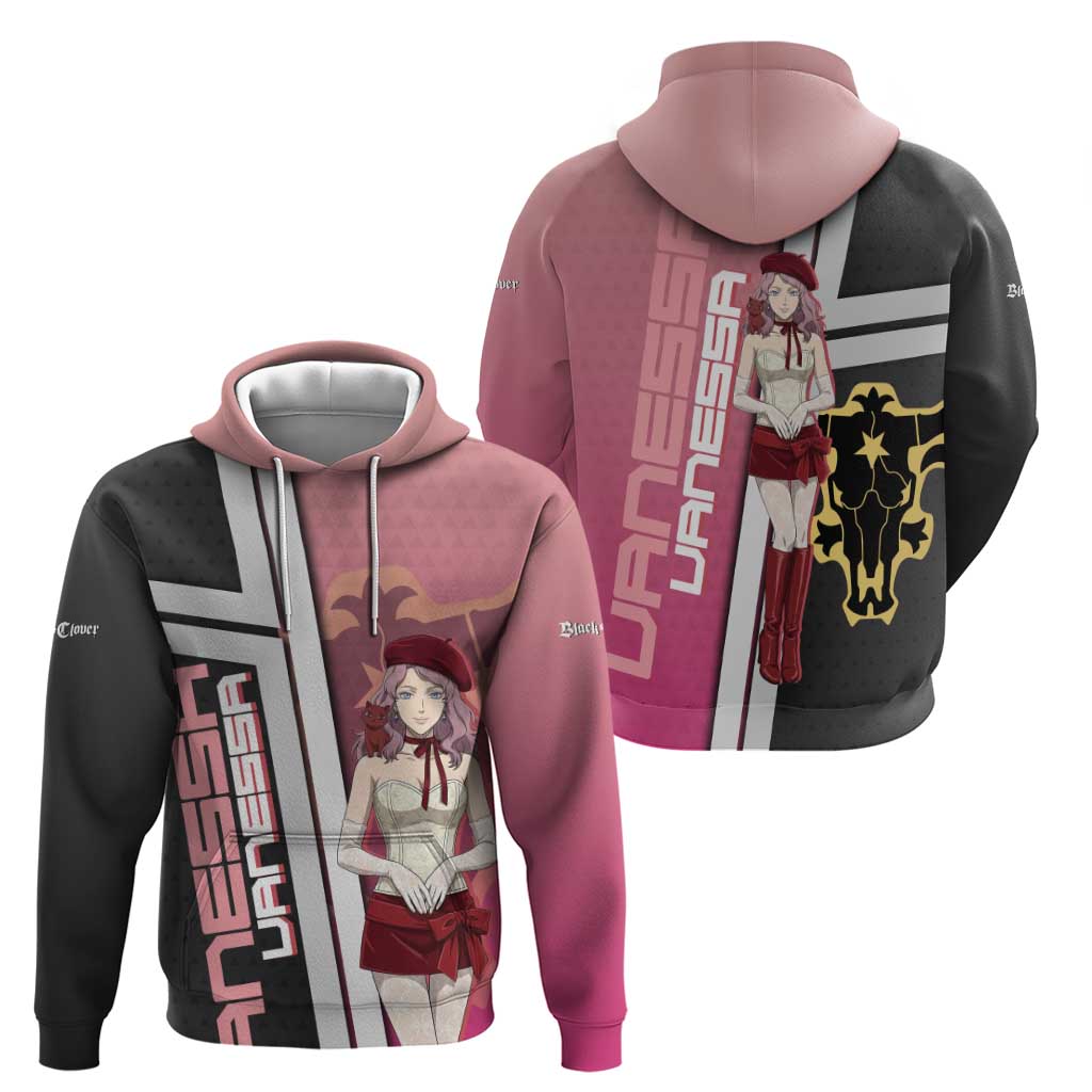 Black Clover Vanessa Enoteca Hoodie Anime Illustration Style