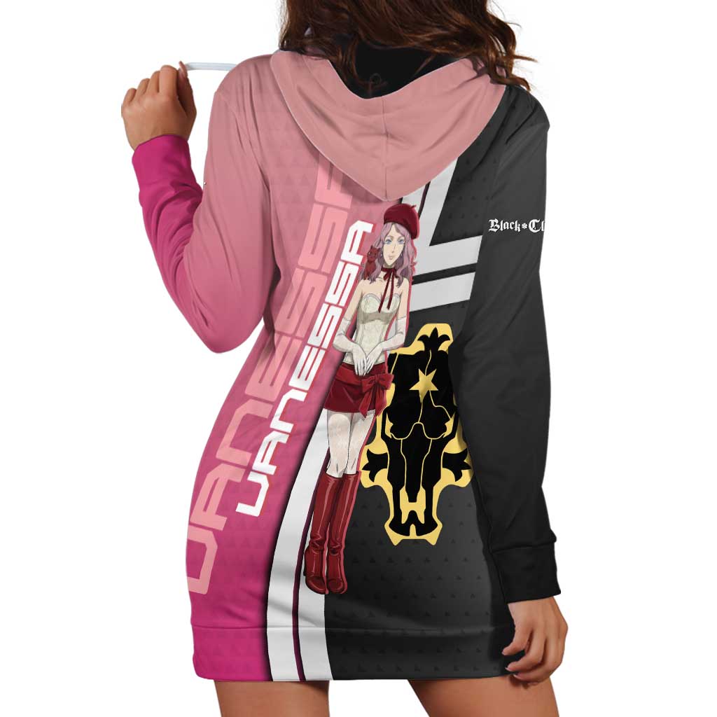 Black Clover Vanessa Enoteca Hoodie Dress Anime Illustration Style