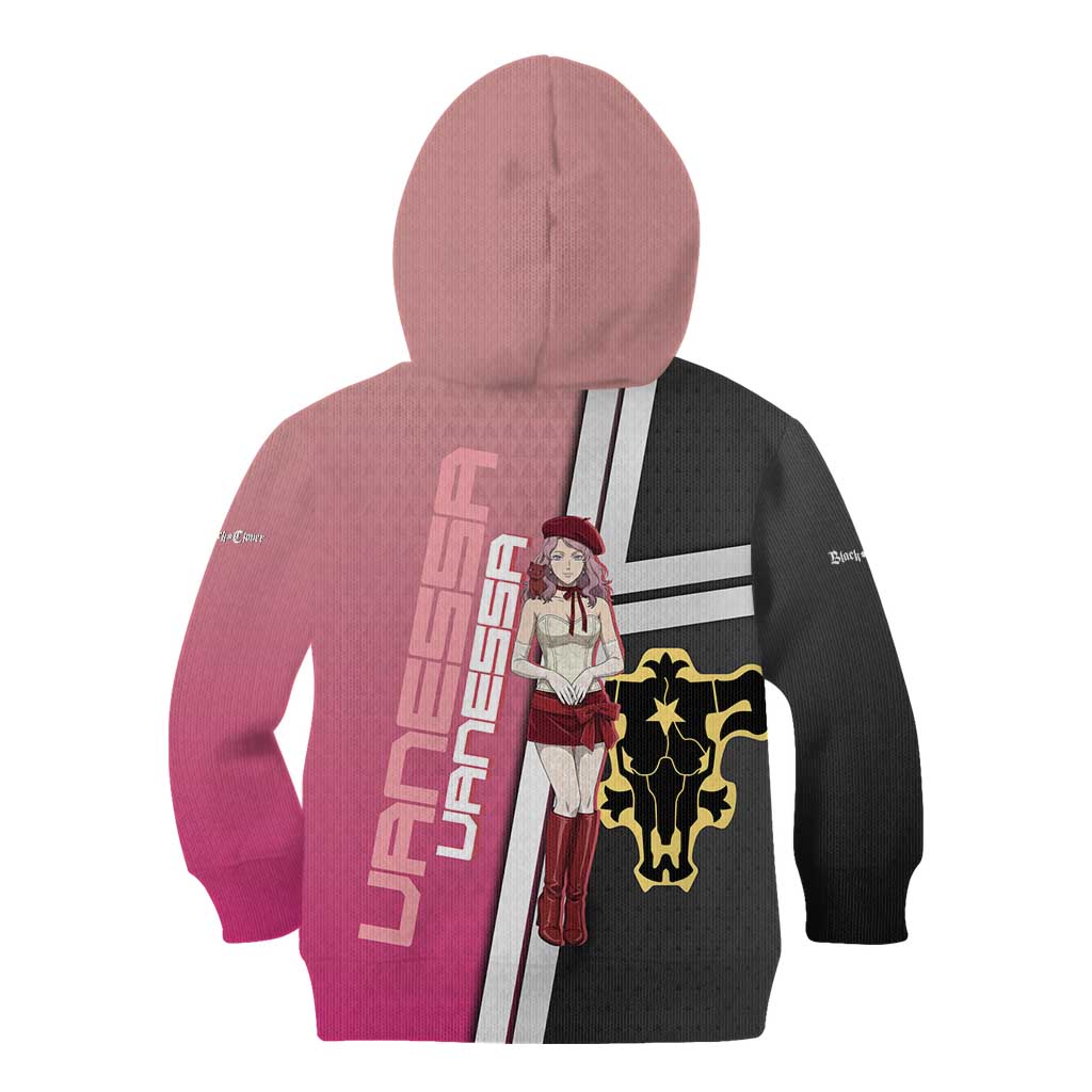 Black Clover Vanessa Enoteca Kid Hoodie Anime Illustration Style