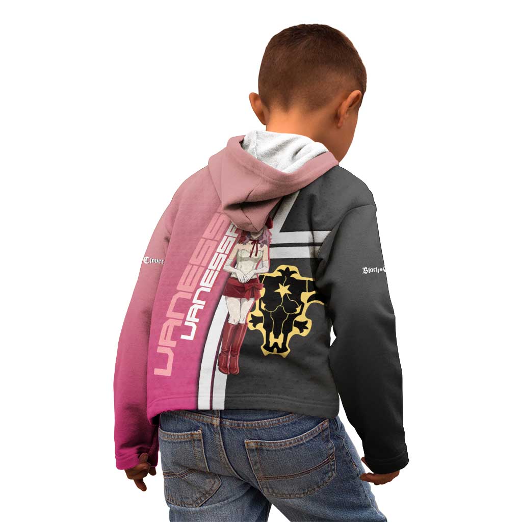Black Clover Vanessa Enoteca Kid Hoodie Anime Illustration Style