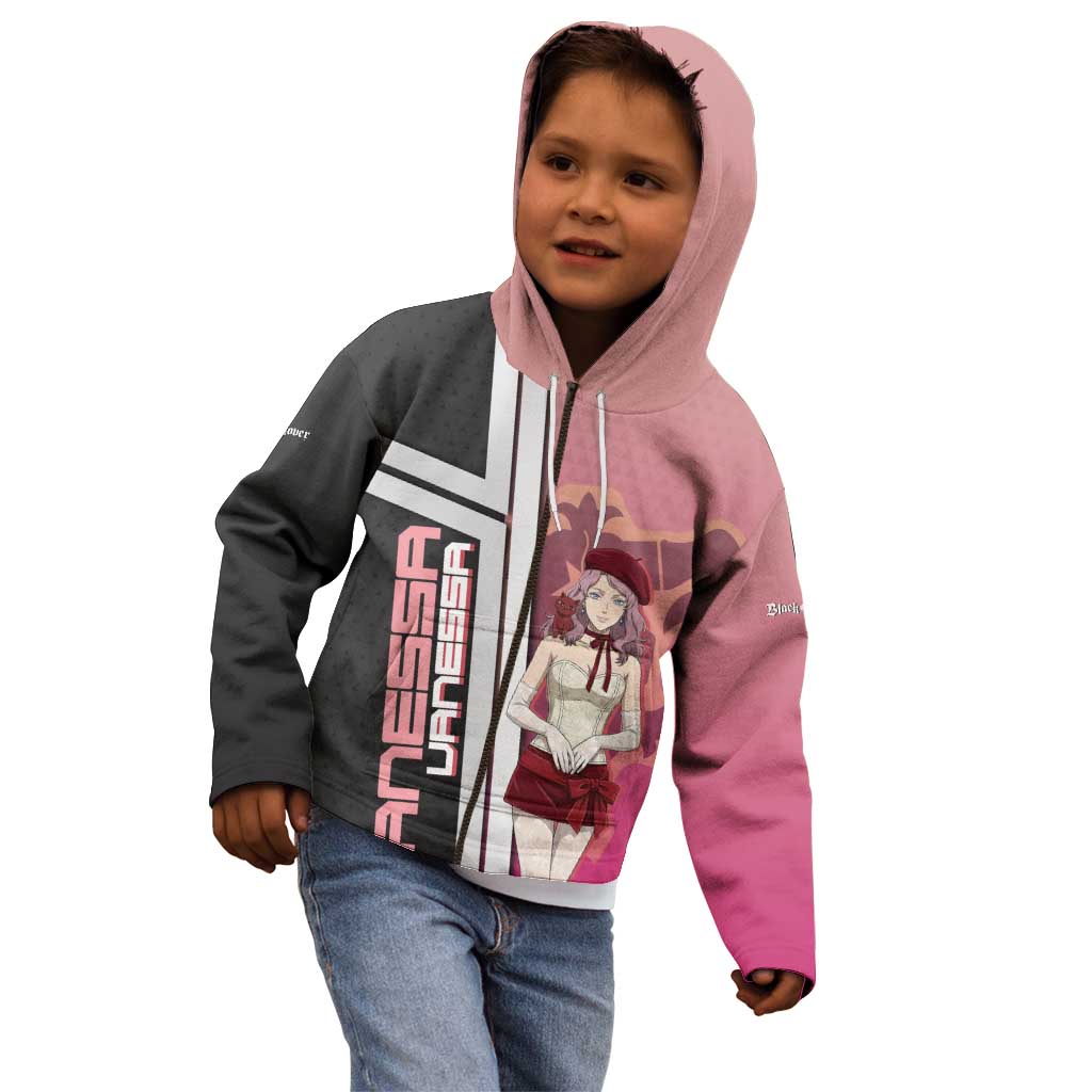 Black Clover Vanessa Enoteca Kid Hoodie Anime Illustration Style