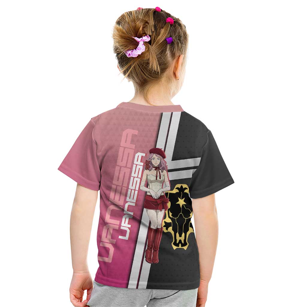 Black Clover Vanessa Enoteca Kid T Shirt Anime Illustration Style