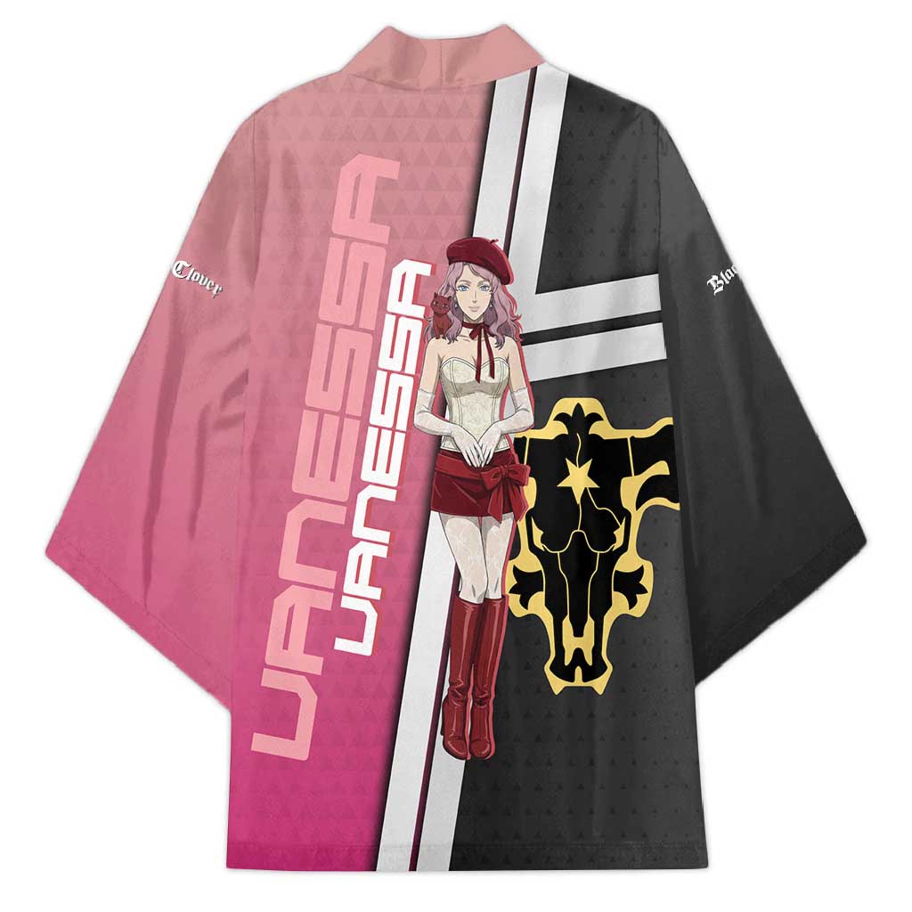 Black Clover Vanessa Enoteca Kimono Anime Illustration Style