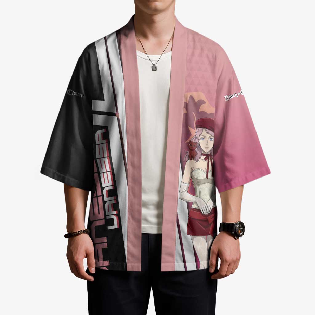 Black Clover Vanessa Enoteca Kimono Anime Illustration Style