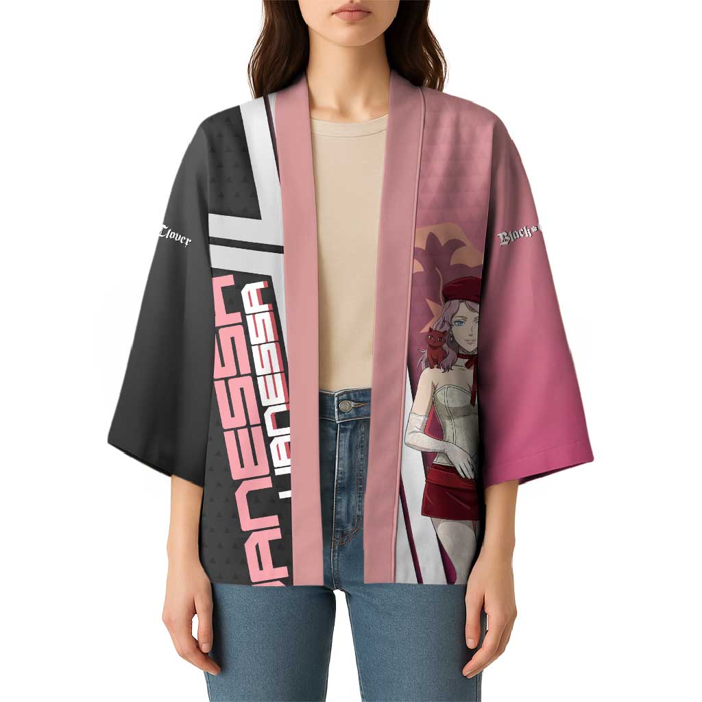 Black Clover Vanessa Enoteca Kimono Anime Illustration Style