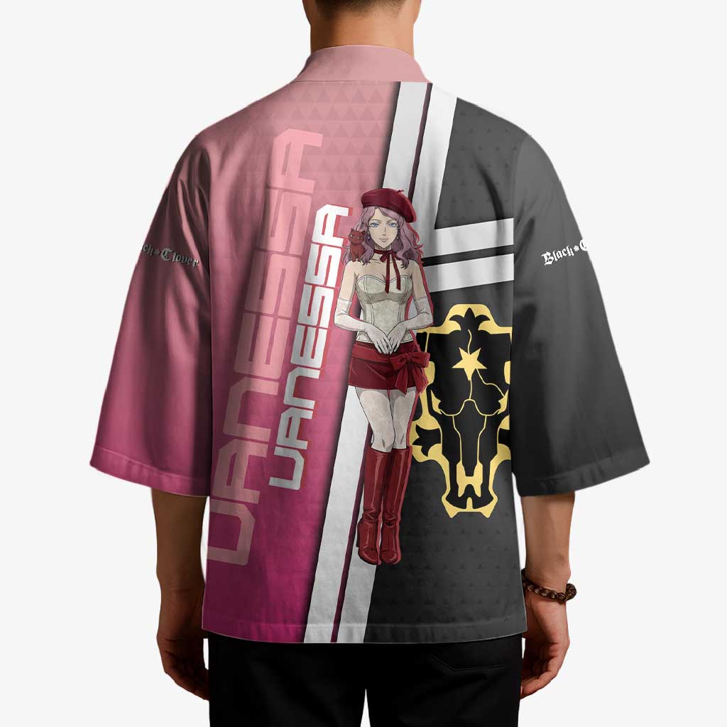 Black Clover Vanessa Enoteca Kimono Anime Illustration Style