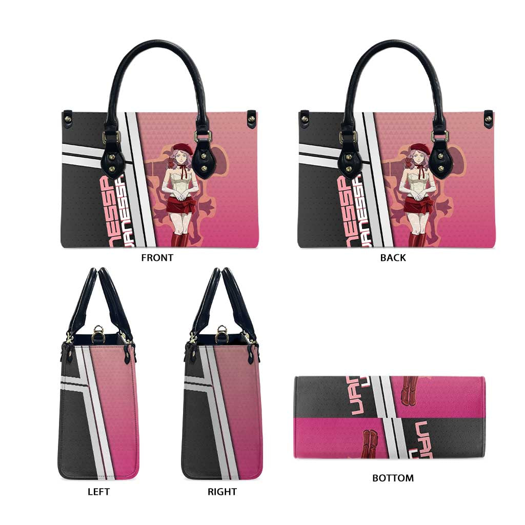 Black Clover Vanessa Enoteca Leather Bag Anime Illustration Style