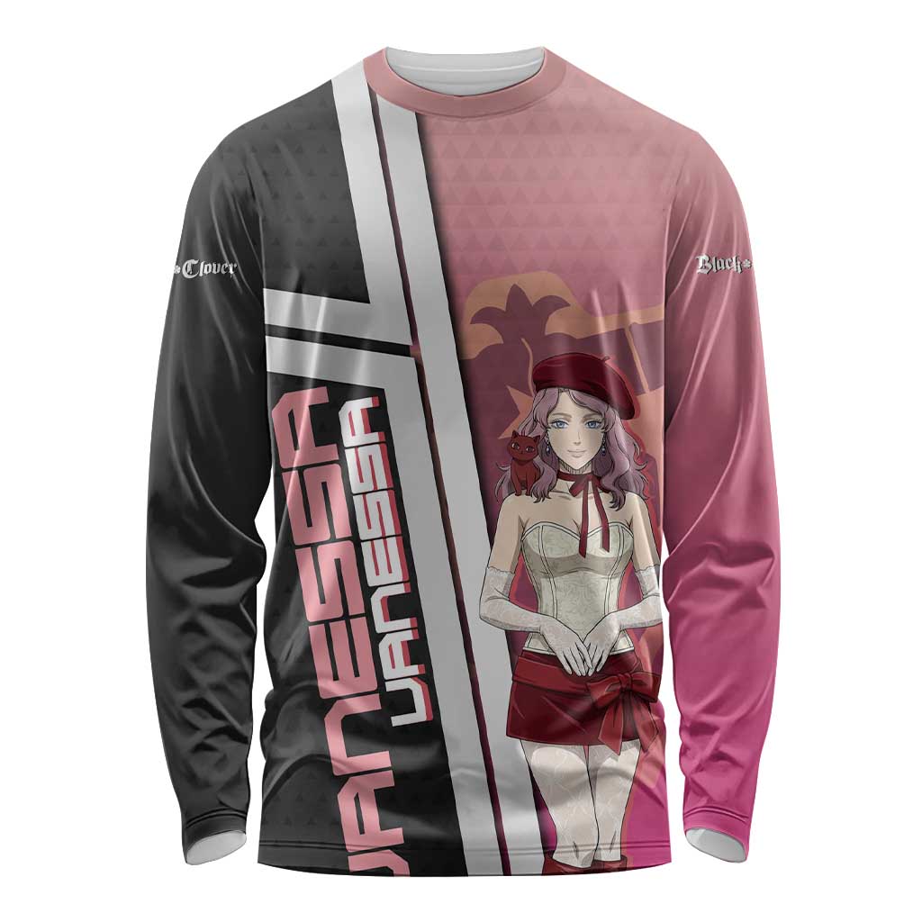 Black Clover Vanessa Enoteca Long Sleeve Shirt Anime Illustration Style