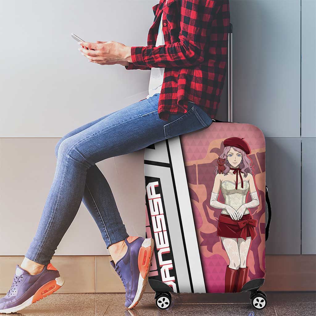 Black Clover Vanessa Enoteca Luggage Cover Anime Illustration Style