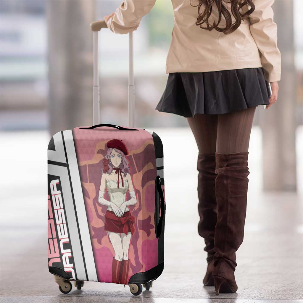 Black Clover Vanessa Enoteca Luggage Cover Anime Illustration Style