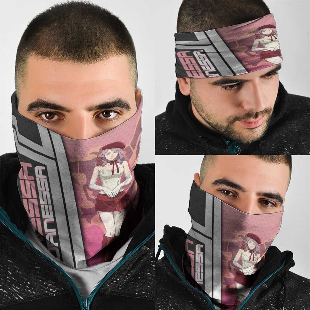 Black Clover Vanessa Enoteca Neck Gaiter Anime Illustration Style