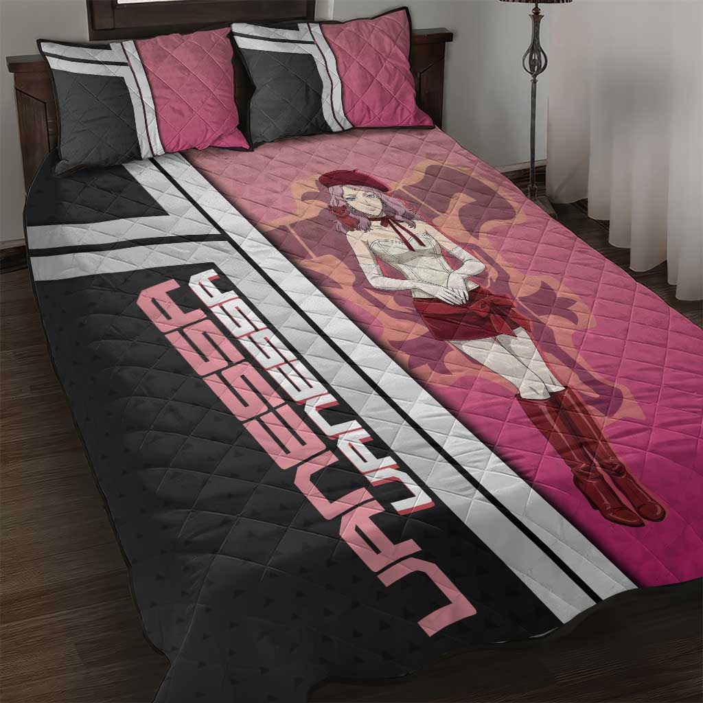 Black Clover Vanessa Enoteca Quilt Bed Set Anime Illustration Style