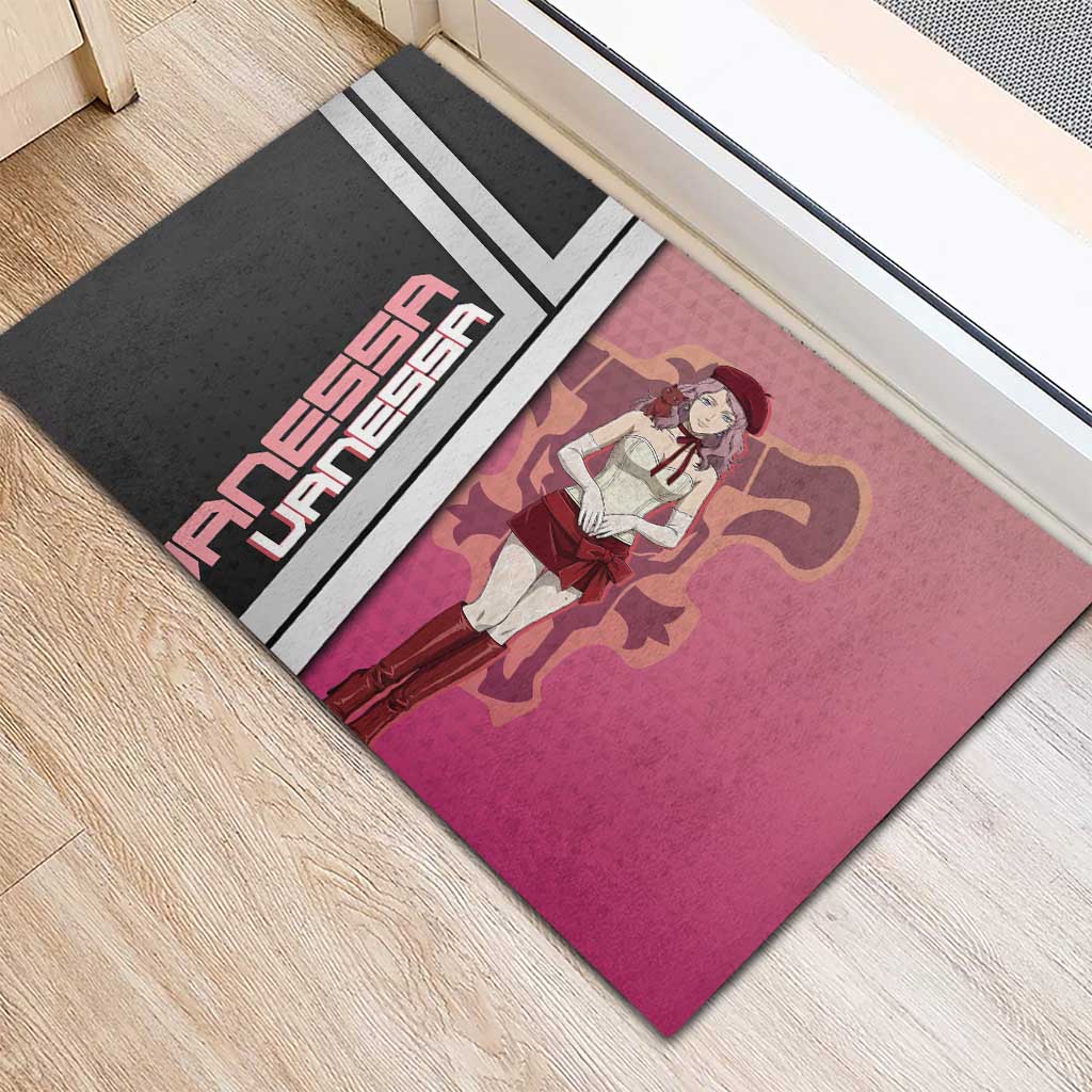 Black Clover Vanessa Enoteca Rubber Doormat Anime Illustration Style