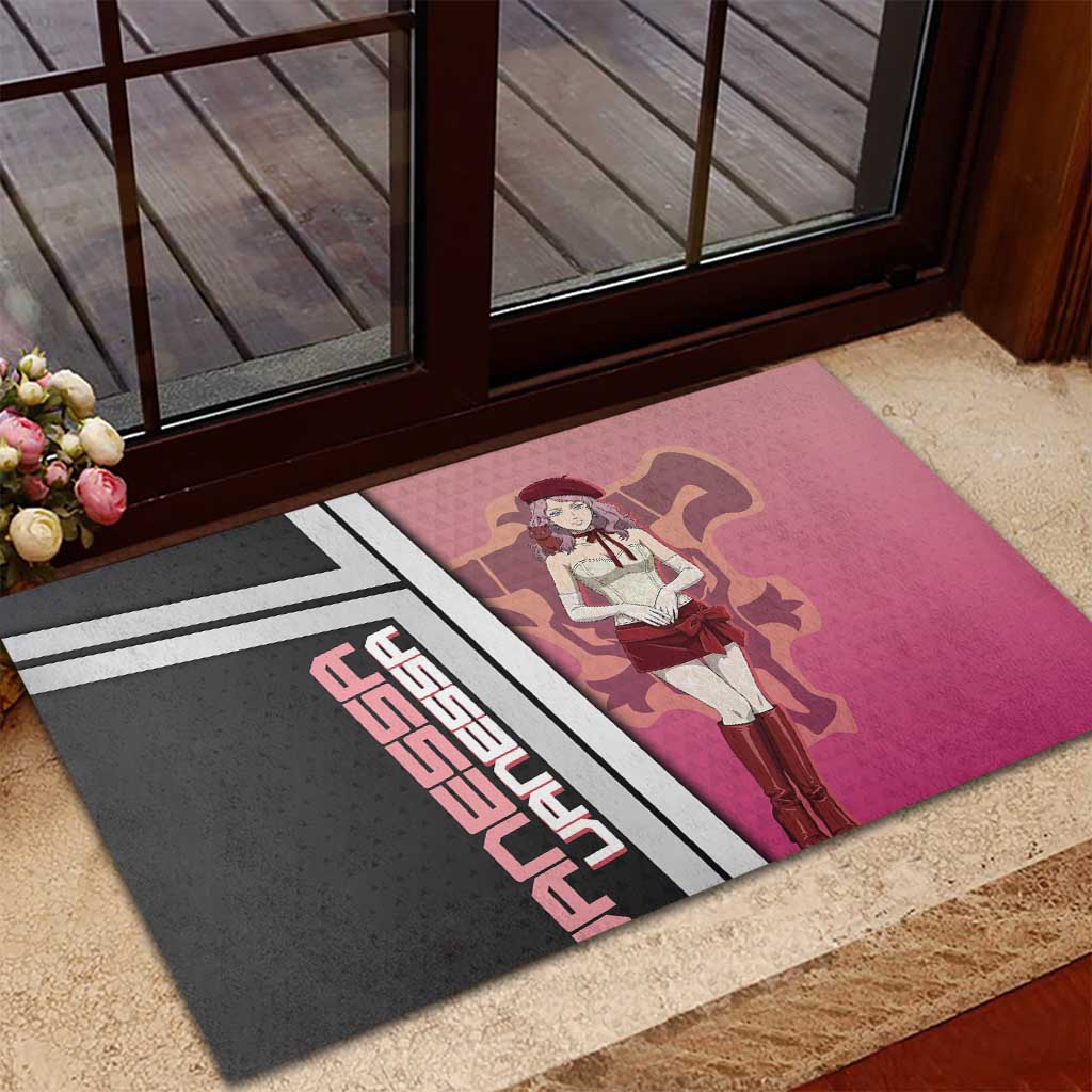 Black Clover Vanessa Enoteca Rubber Doormat Anime Illustration Style