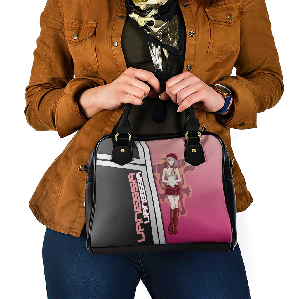 Black Clover Vanessa Enoteca Shoulder Handbag Anime Illustration Style