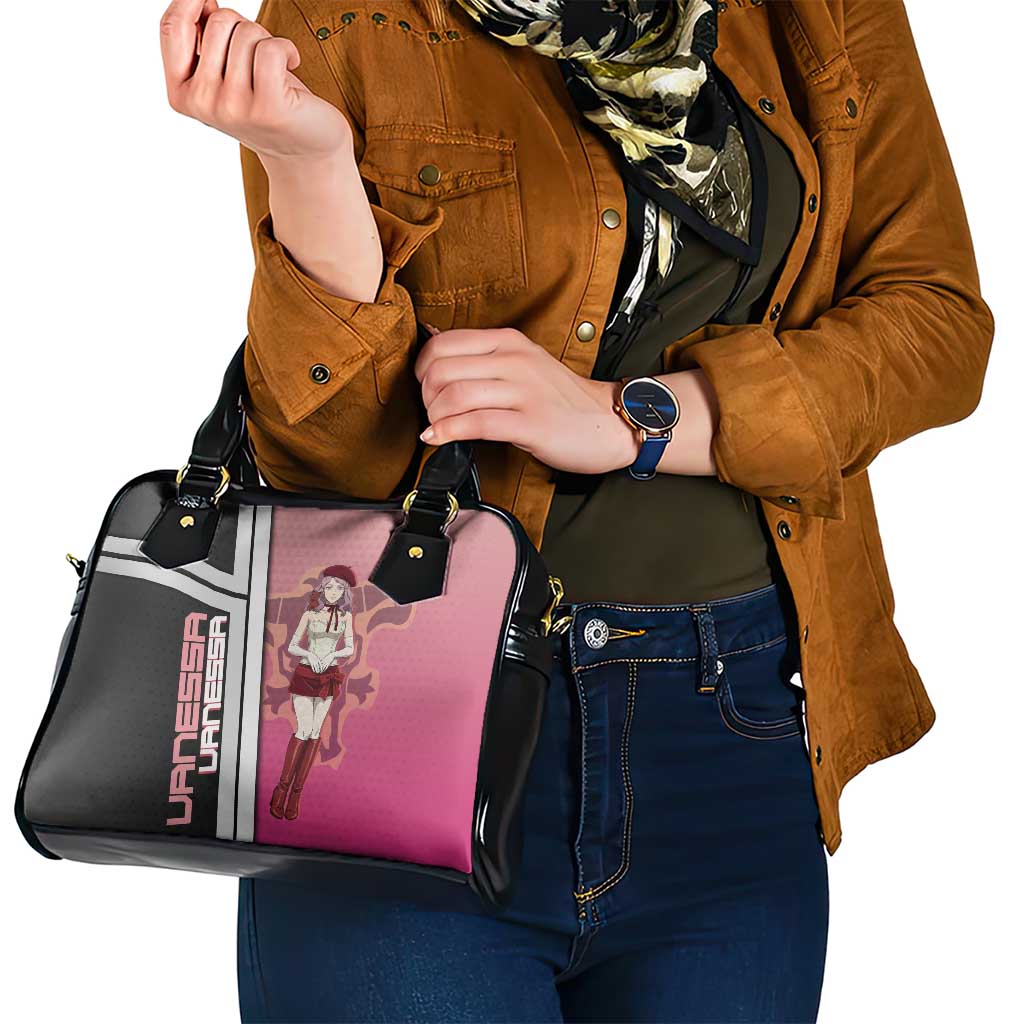 Black Clover Vanessa Enoteca Shoulder Handbag Anime Illustration Style