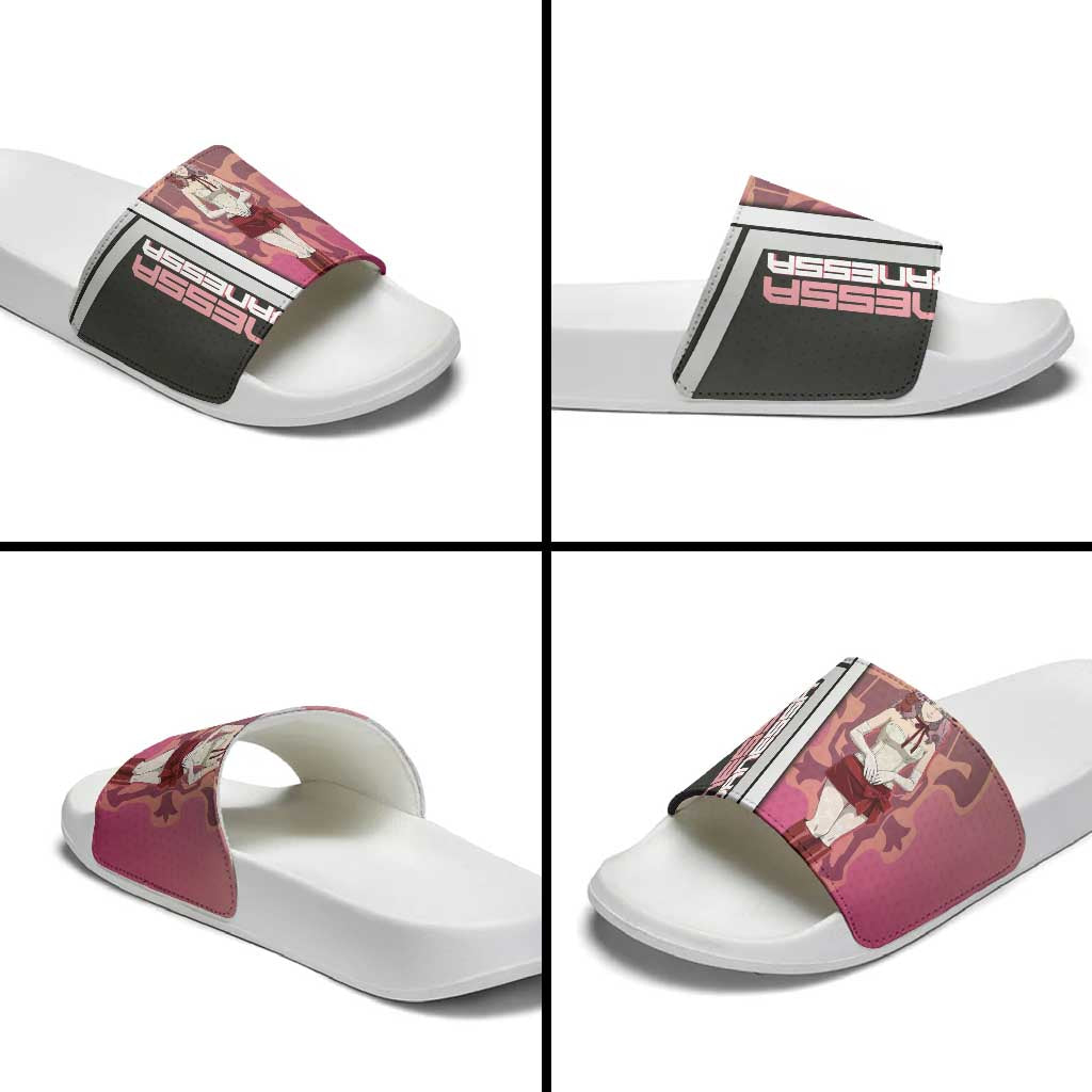 Black Clover Vanessa Enoteca Slide Sandals Anime Illustration Style