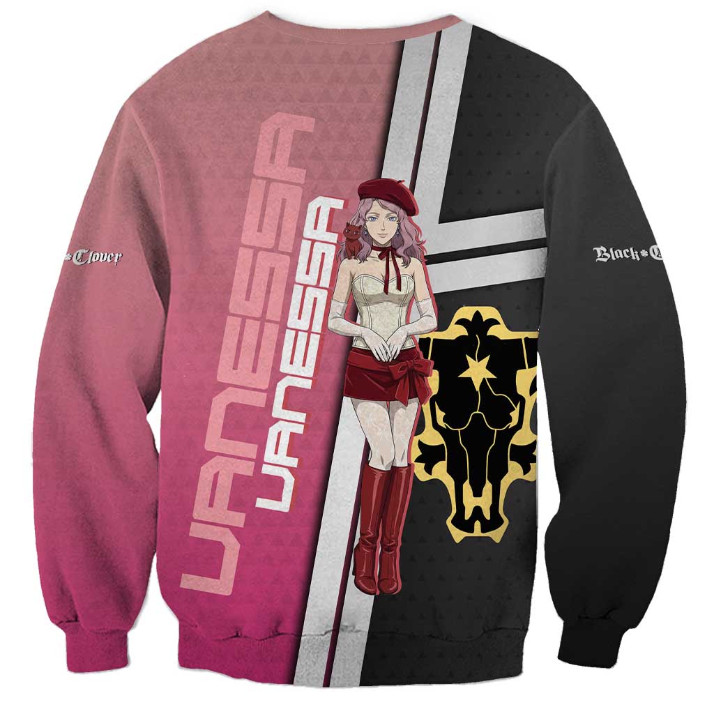 Black Clover Vanessa Enoteca Sweatshirt Anime Illustration Style