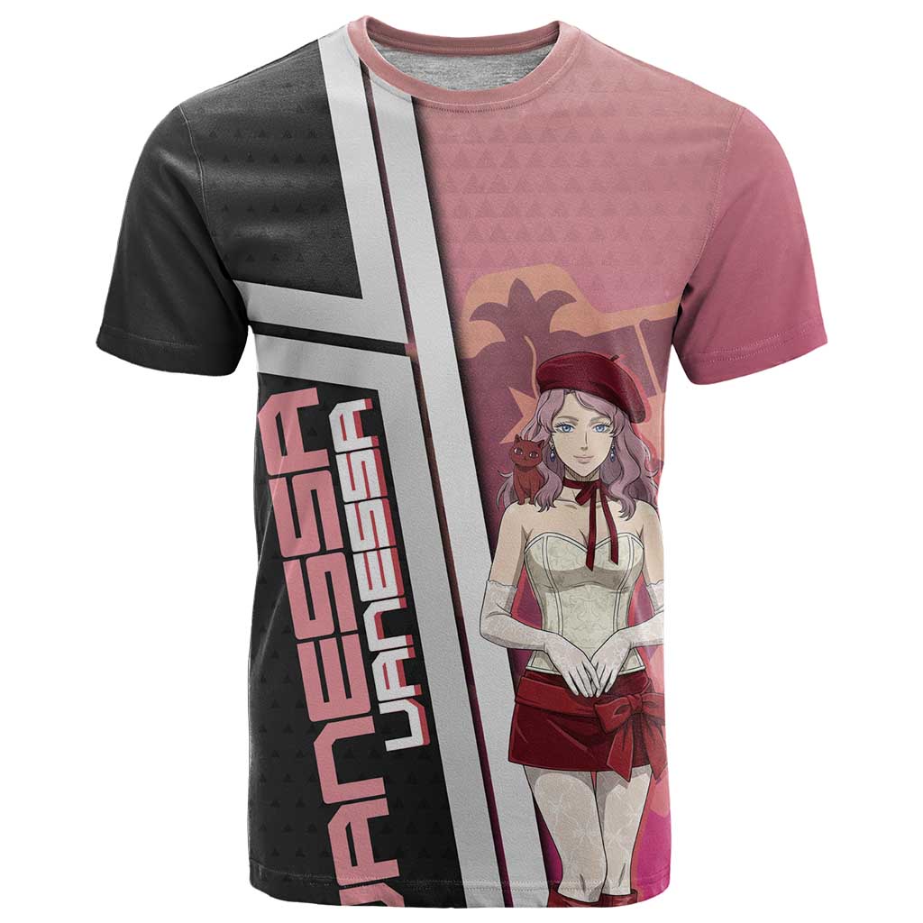 Black Clover Vanessa Enoteca T Shirt Anime Illustration Style