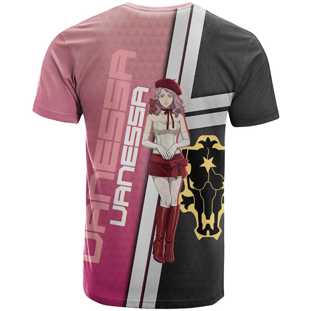 Black Clover Vanessa Enoteca T Shirt Anime Illustration Style