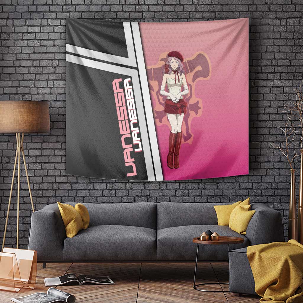 Black Clover Vanessa Enoteca Tapestry Anime Illustration Style