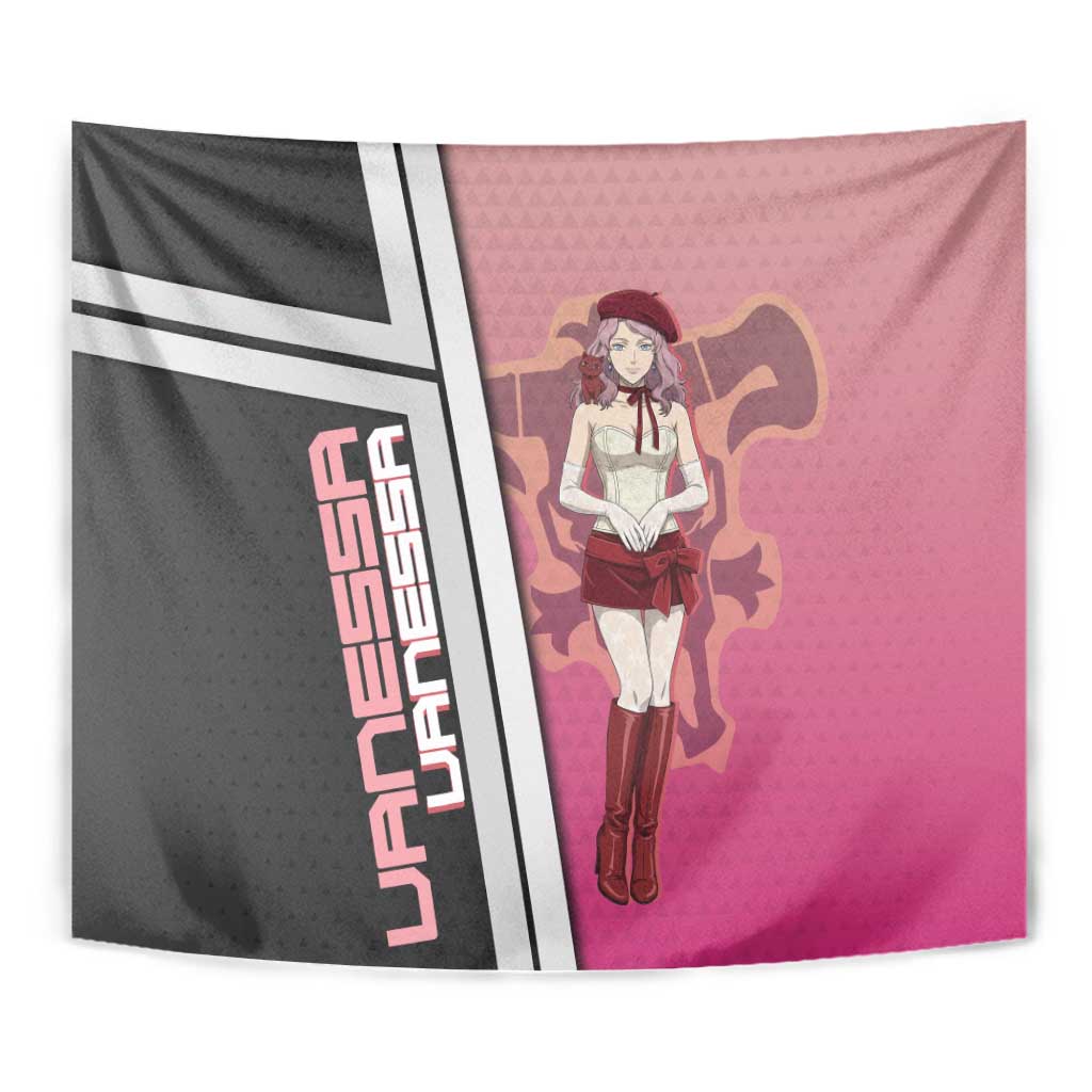 Black Clover Vanessa Enoteca Tapestry Anime Illustration Style