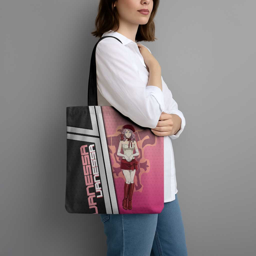 Black Clover Vanessa Enoteca Tote Bag Anime Illustration Style
