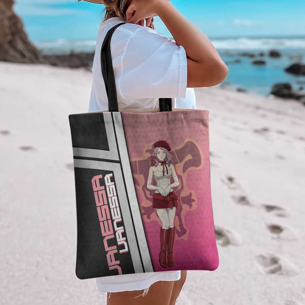 Black Clover Vanessa Enoteca Tote Bag Anime Illustration Style