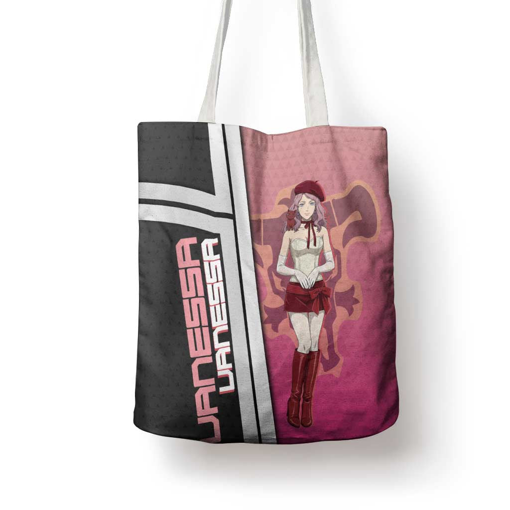 Black Clover Vanessa Enoteca Tote Bag Anime Illustration Style