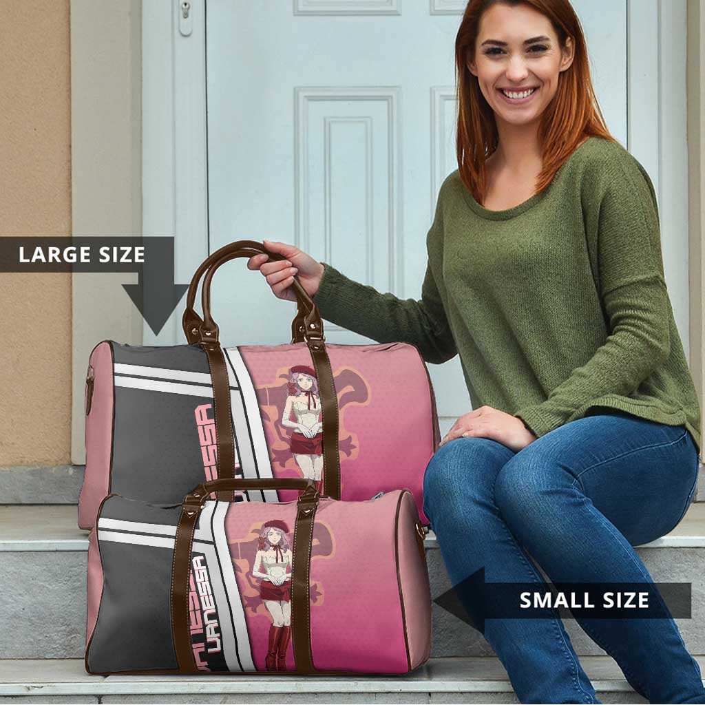 Black Clover Vanessa Enoteca Travel Bag Anime Illustration Style
