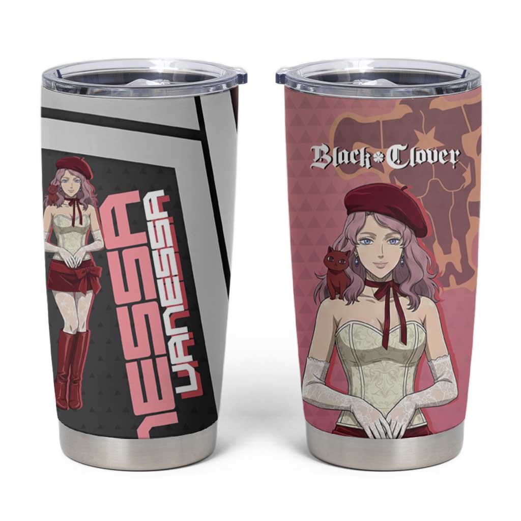 Black Clover Vanessa Enoteca Tumbler Cup Anime Illustration Style