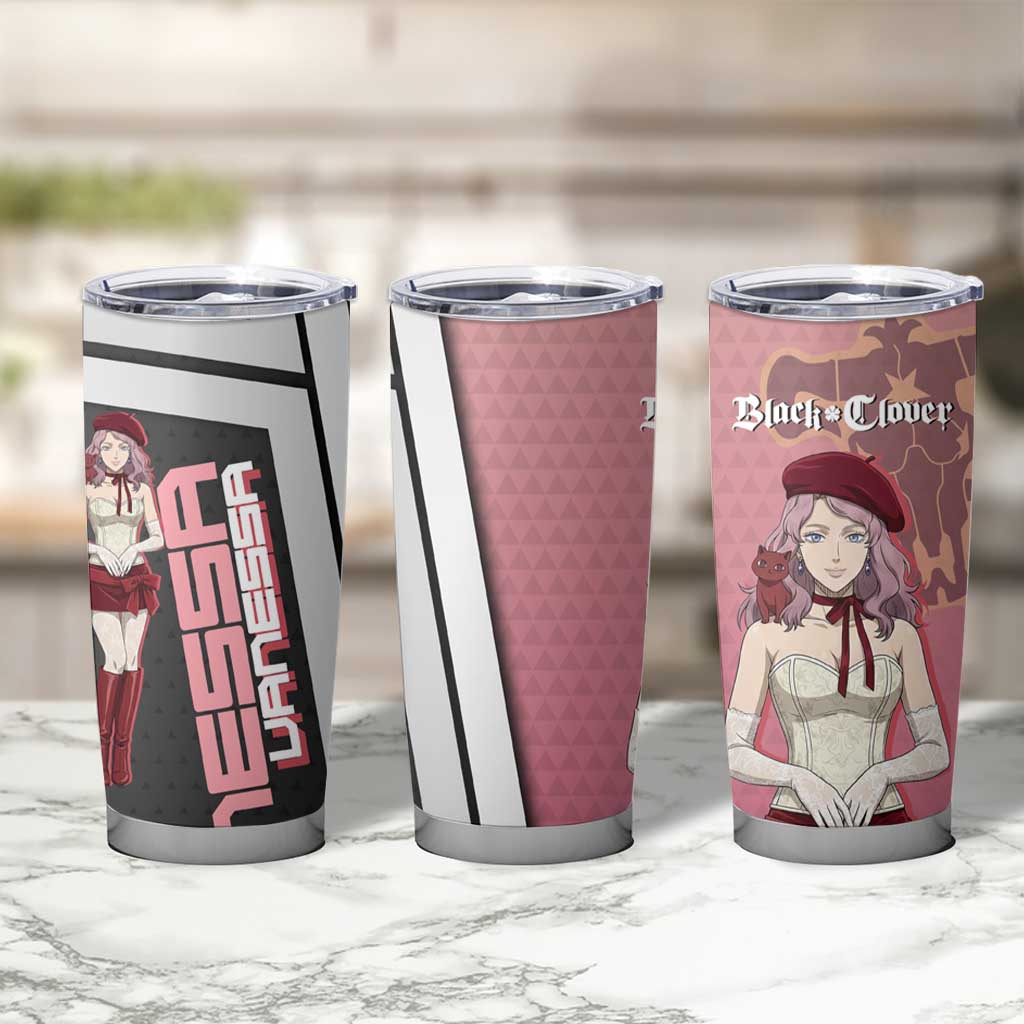 Black Clover Vanessa Enoteca Tumbler Cup Anime Illustration Style