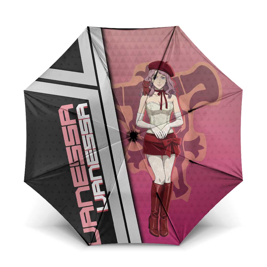 Black Clover Vanessa Enoteca Umbrella Anime Illustration Style