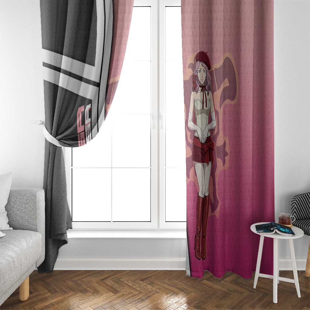 Black Clover Vanessa Enoteca Window Curtain Anime Illustration Style