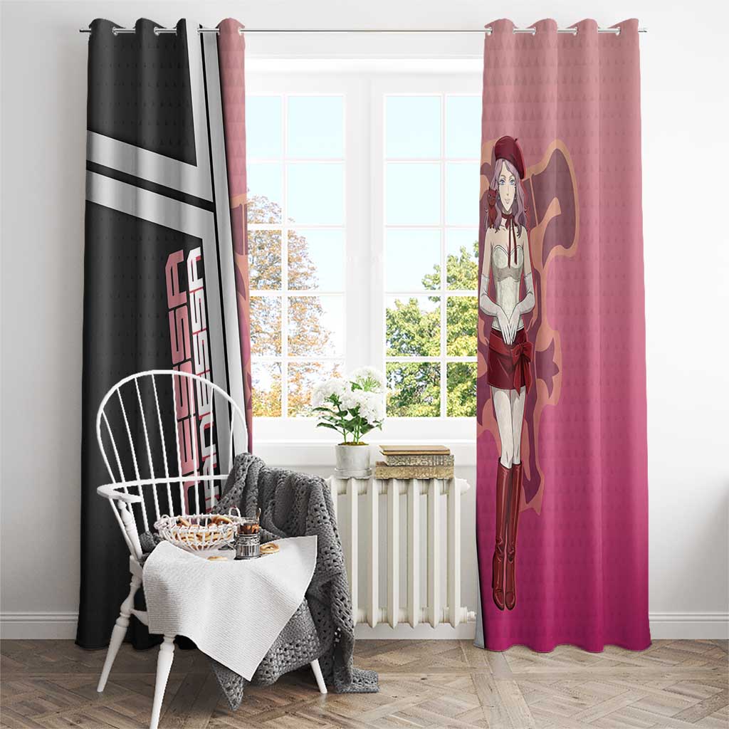 Black Clover Vanessa Enoteca Window Curtain Anime Illustration Style