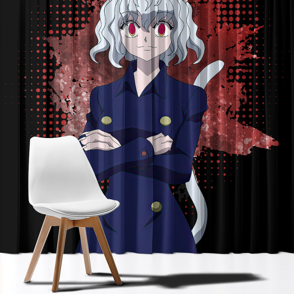 Neferpitou Hunter X Hunter Window Curtain Anime Style