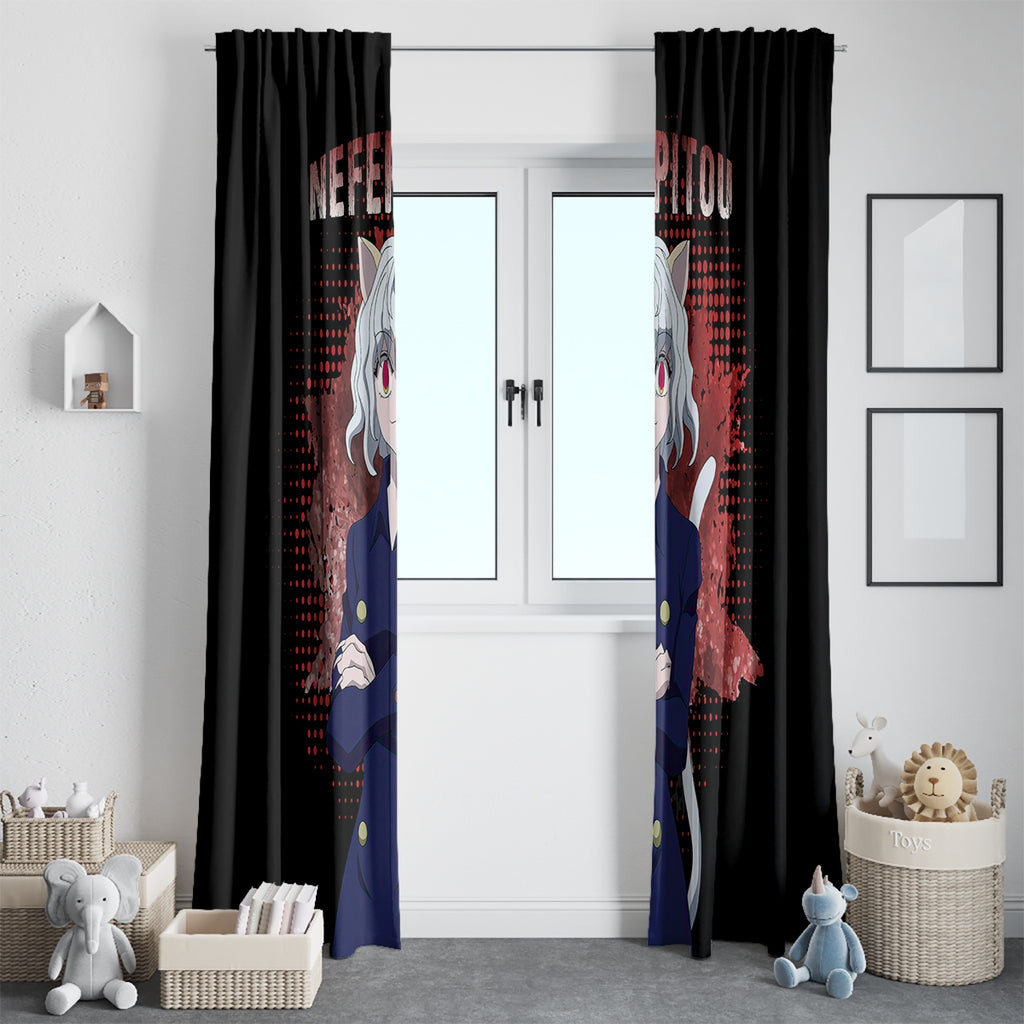 Neferpitou Hunter X Hunter Window Curtain Anime Style