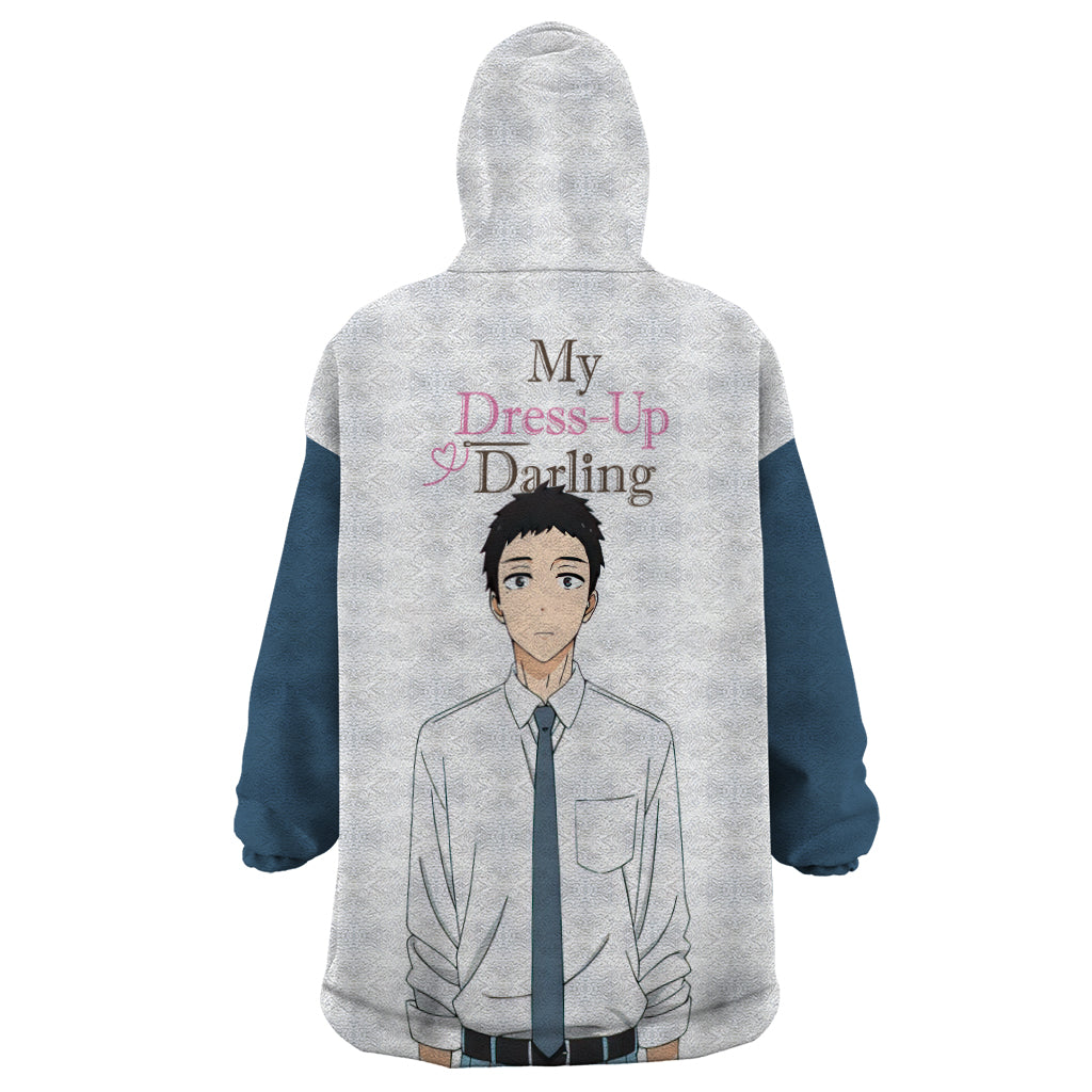 Wakana Gojo My Dress Up Darling Wearable Blanket Hoodie Anime Style