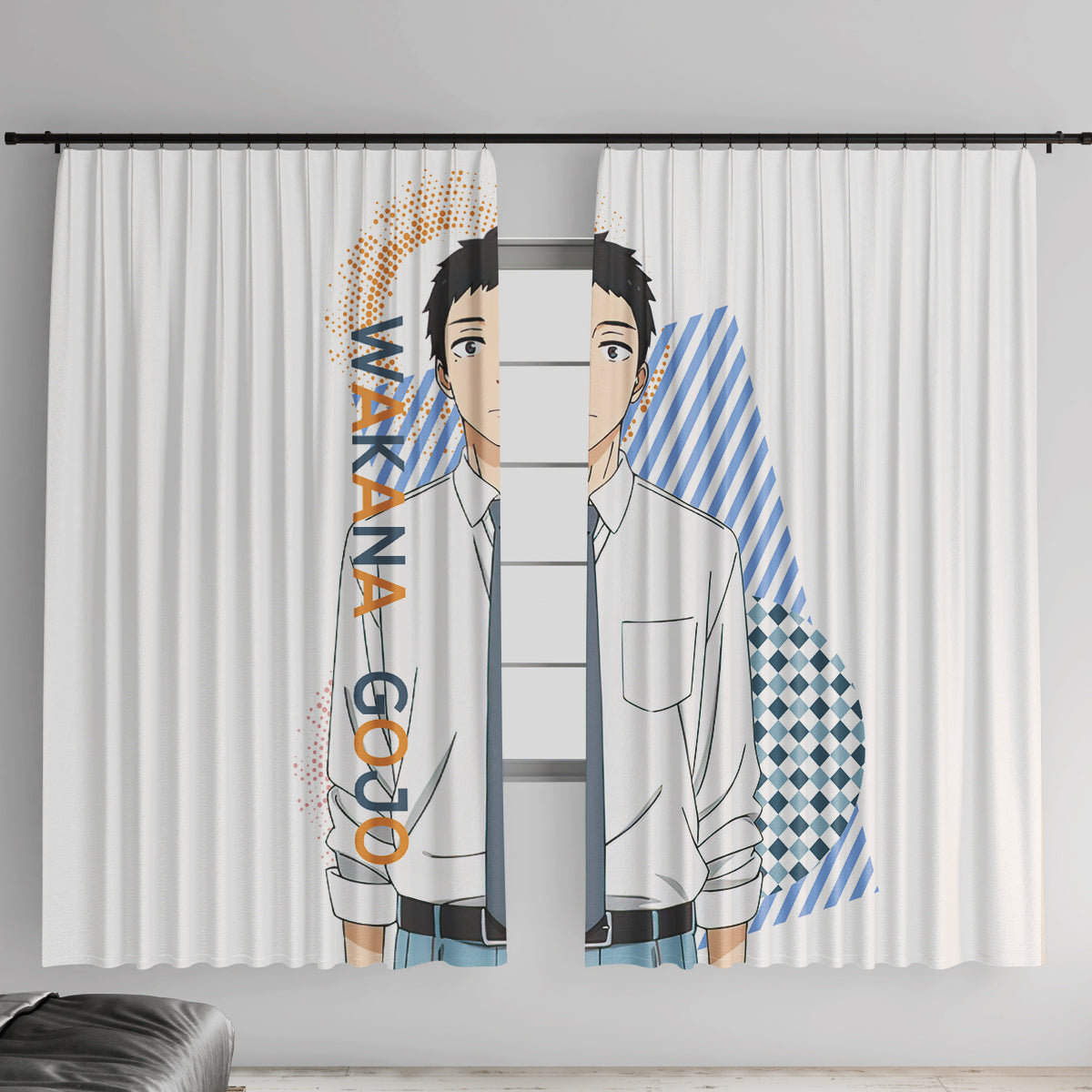 Wakana Gojo My Dress Up Darling Window Curtain Anime Style