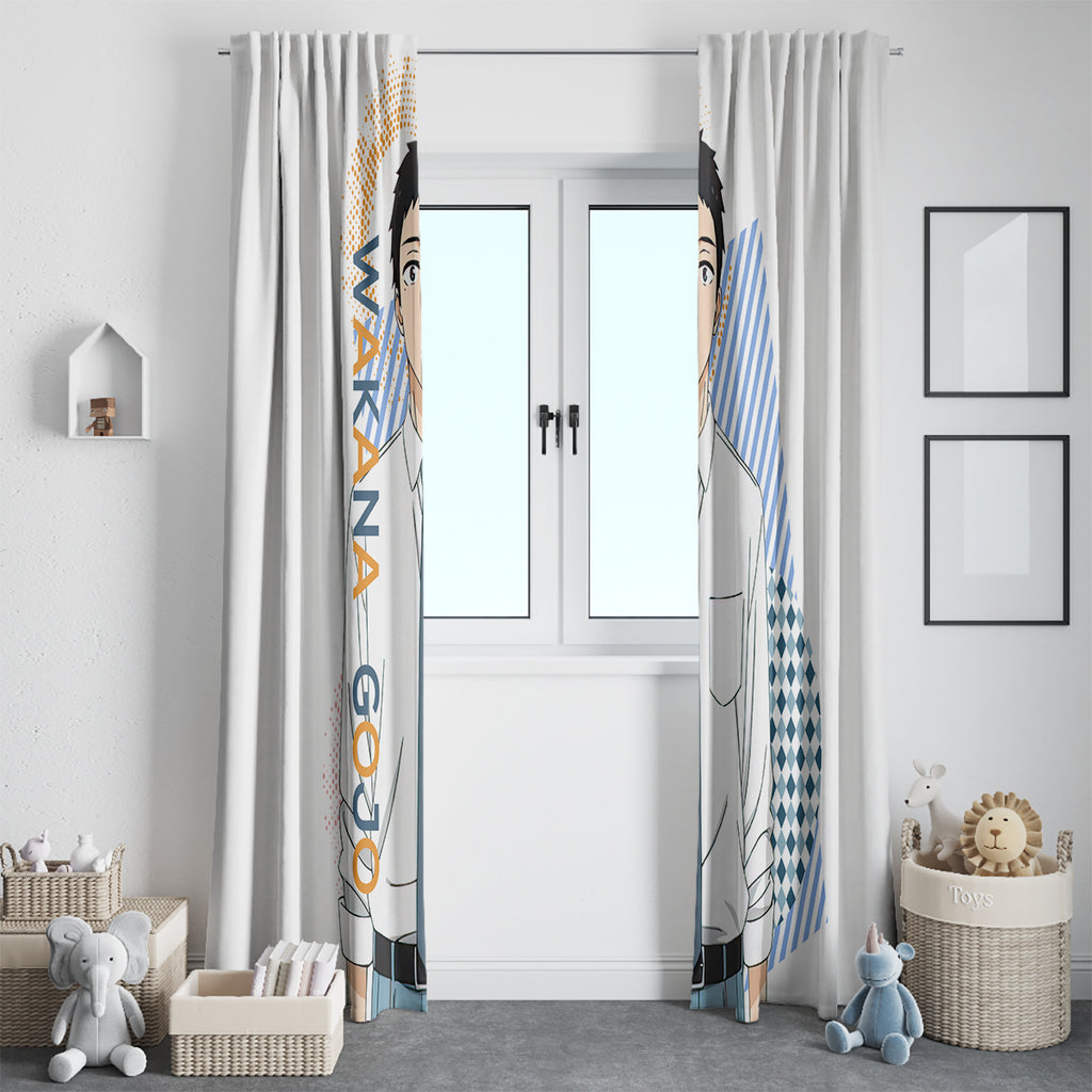 Wakana Gojo My Dress Up Darling Window Curtain Anime Style