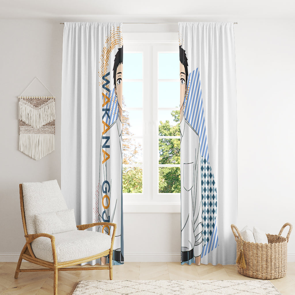 Wakana Gojo My Dress Up Darling Window Curtain Anime Style