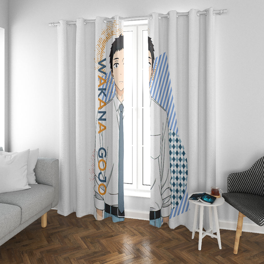 Wakana Gojo My Dress Up Darling Window Curtain Anime Style