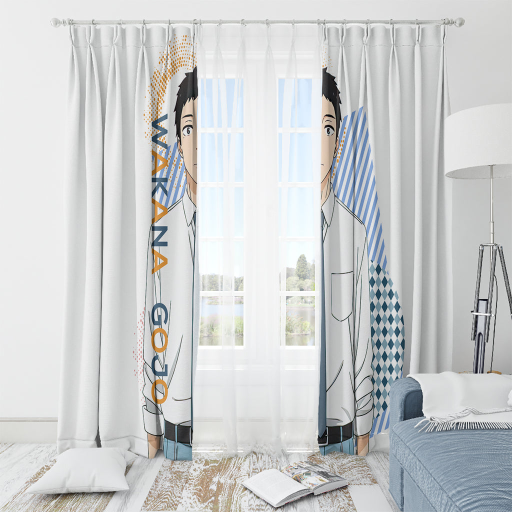 Wakana Gojo My Dress Up Darling Window Curtain Anime Style