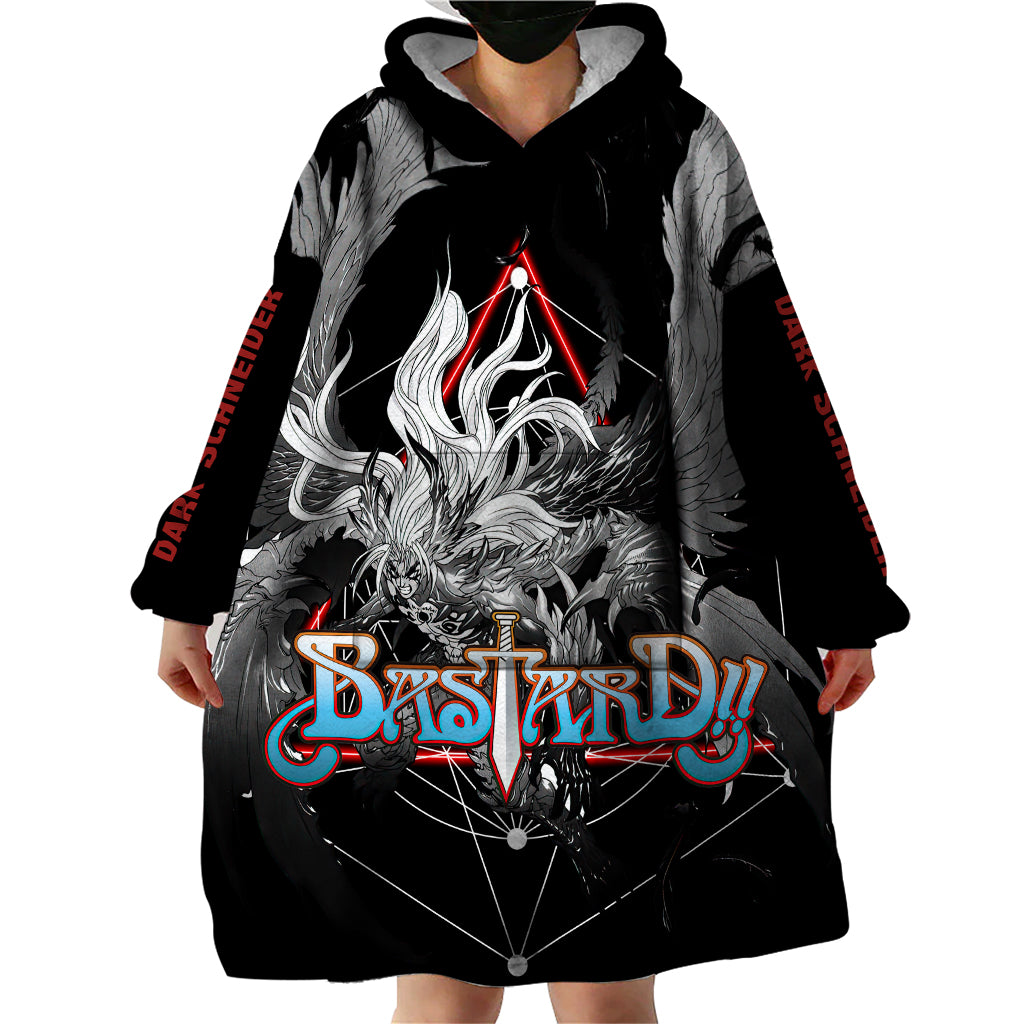 Dark Schneider Basrard Wearable Blanket Hoodie Anime Style